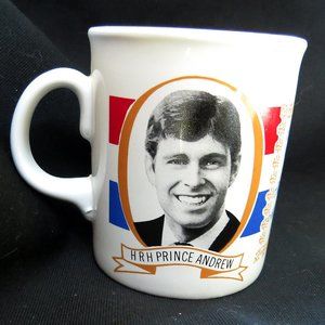 1986 HRH Prince Andrew Sarah Ferguson Wedding Mug